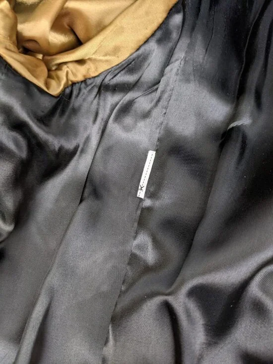 Zara Man Black Tag Black Overcoat Mens Size Large Luxury Winter Dress Coat - Picture 9 of 9